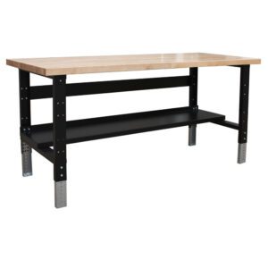 ADJUSTABLE HEIGHT WORKBENCHES