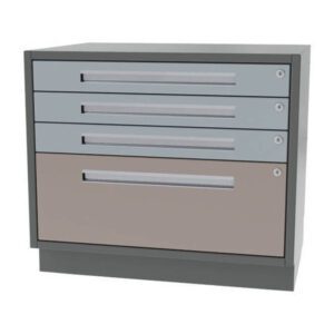 FOUR DRAWER - THREE DRAWER / ONE FILE / WIDE WIDTH CABINET