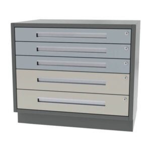 FIVE DRAWER - VARIABLE / WIDE WIDTH CABINET