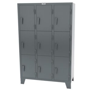 EXTREME DUTY - 3-TIER LOCKER CABINET