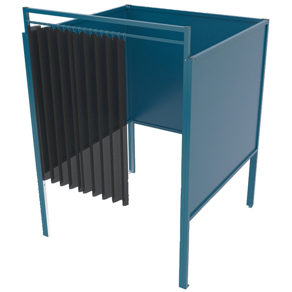WELDING BOOTH - CURTAIN FRONT / FREE STANDING