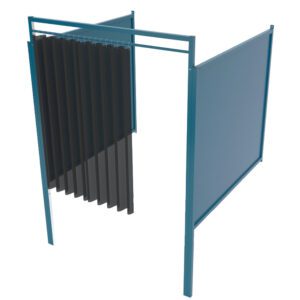 WELDING BOOTH - CURTAIN FRONT / WALL MOUNT