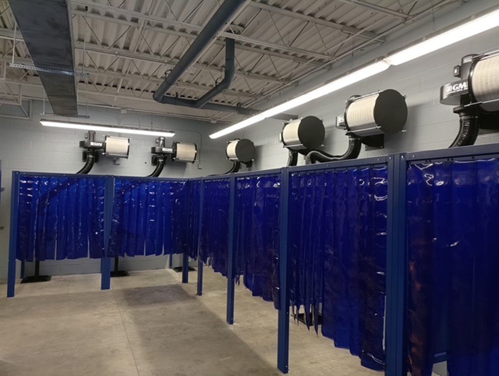 FUME EXTRACTION ARM - TELESCOPIC - Image 2